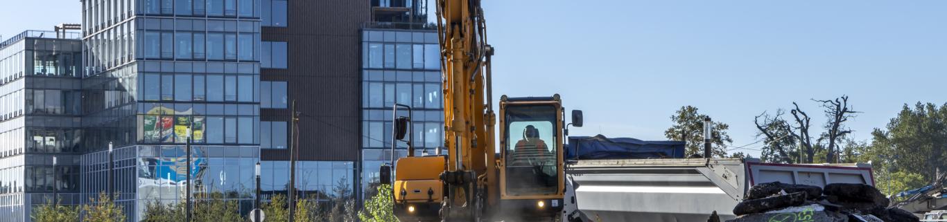 Piste en chantier