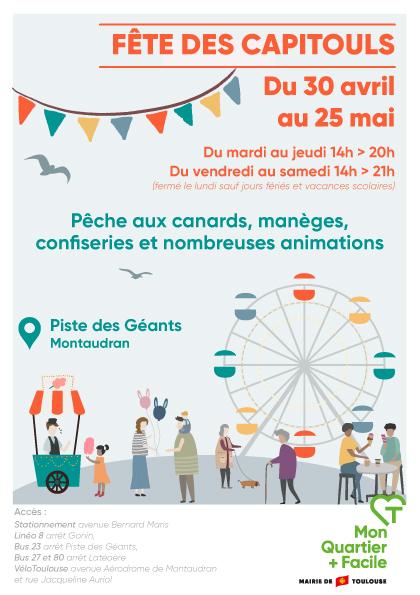 Flyer Fête des Capitouls 2025
